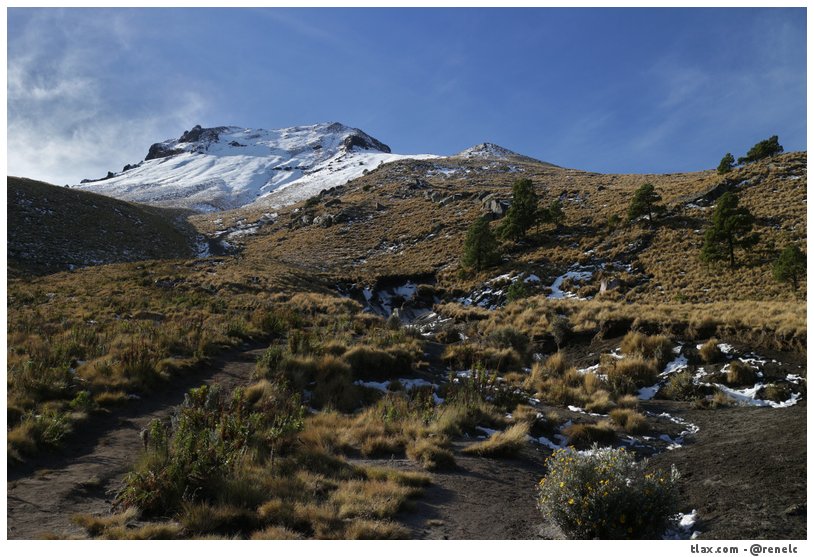 Nieve en la malinche, diciembre 2014 - Foto