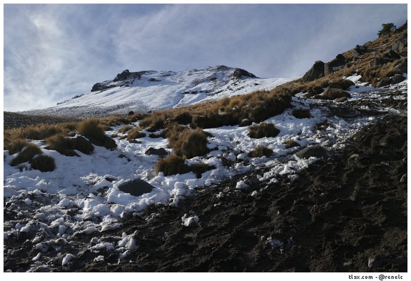 Nieve en la malinche, diciembre 2014 - Foto