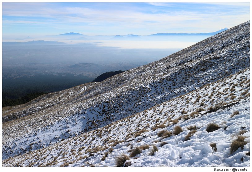 Nieve en la malinche, diciembre 2014 - Foto