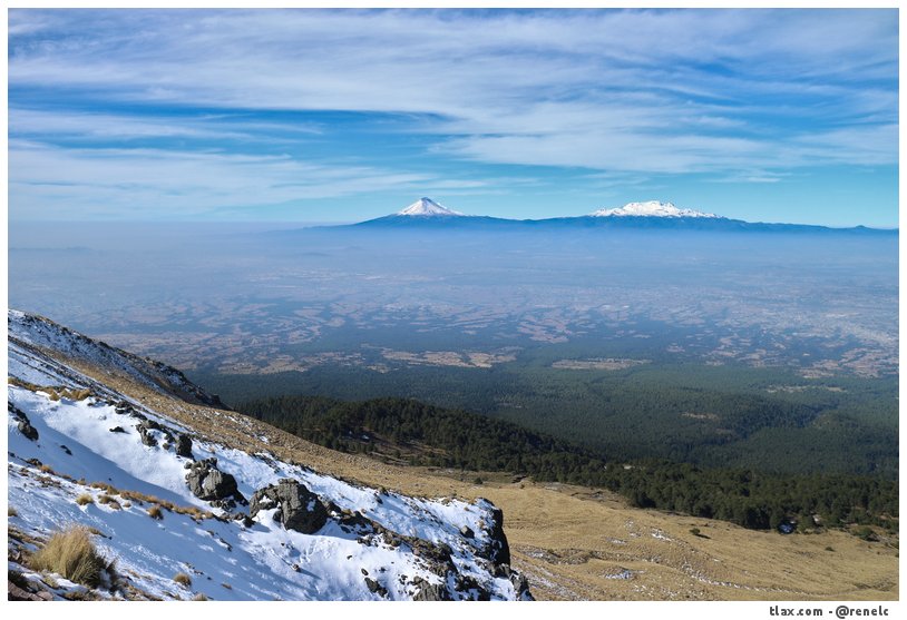 Nieve en la malinche, diciembre 2014 - Foto