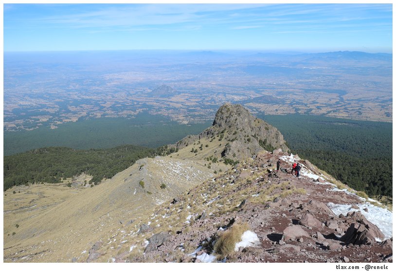 Nieve en la malinche, diciembre 2014 - Foto