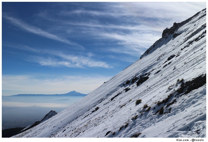 Nieve en la malinche, diciembre 2014 - Foto