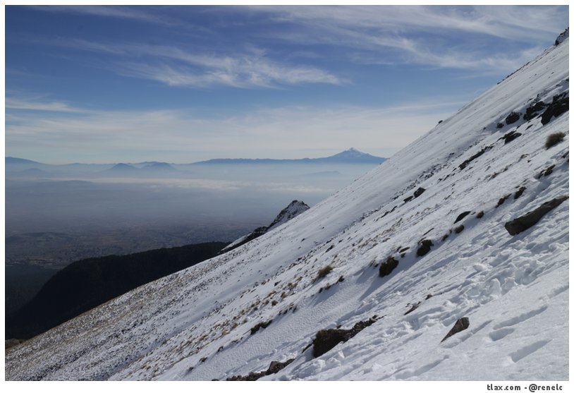 Nieve en la malinche, diciembre 2014 - Foto