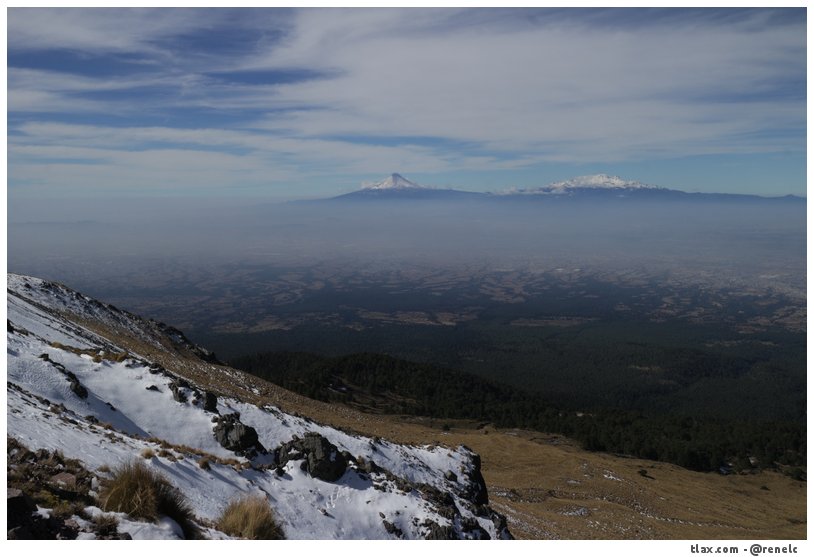 Nieve en la malinche, diciembre 2014 - Foto