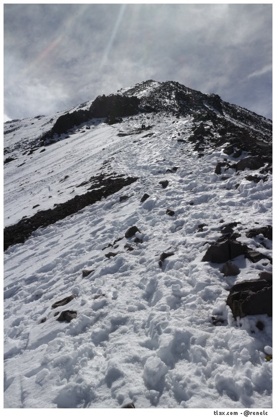 Nieve en la malinche, diciembre 2014 - Foto