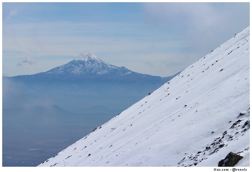 Nieve en la malinche, diciembre 2014 - Foto