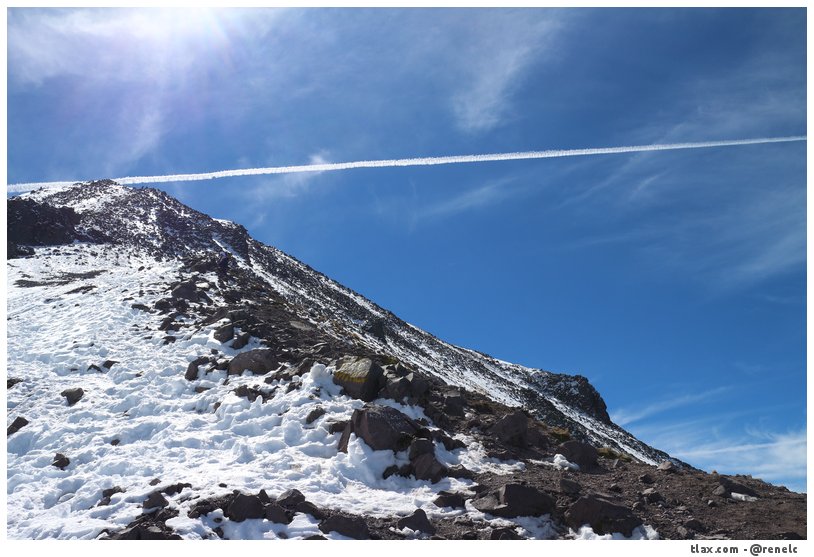 Nieve en la malinche, diciembre 2014 - Foto