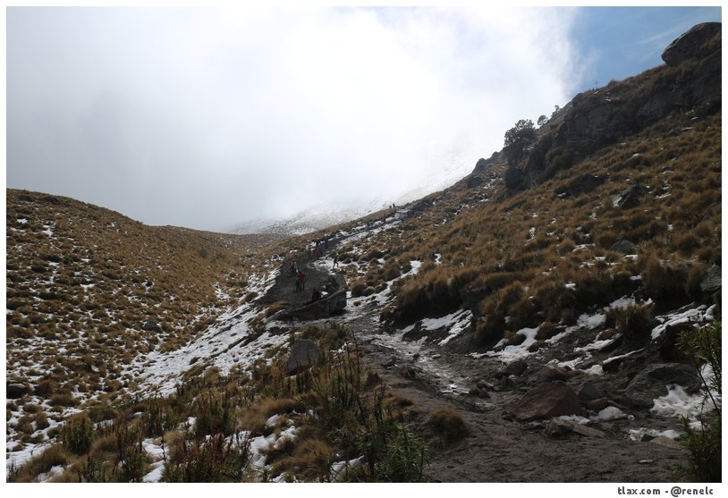 Nieve en la malinche, diciembre 2014 - Foto