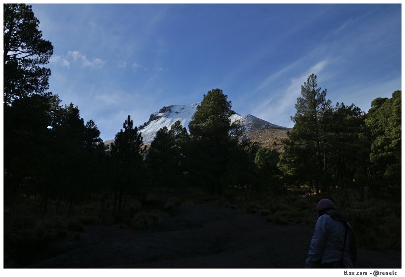 Nieve en la malinche, diciembre 2014 - Foto