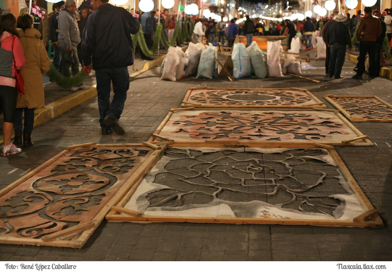 La noche que nadie duerme, Las alfombras huamantla 2015 - Foto