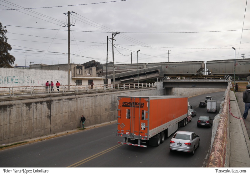 Descarrilamiento de Tren en Apizaco - 5 de mayo 2016 - Foto