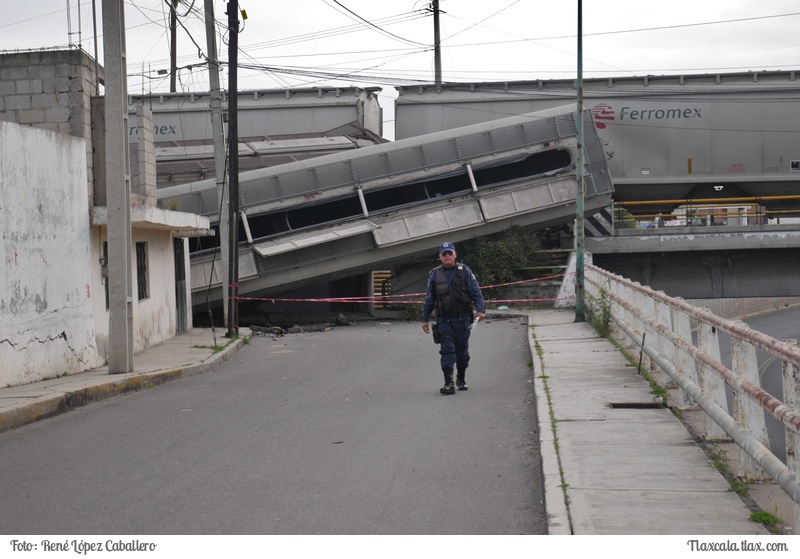 Descarrilamiento de Tren en Apizaco - 5 de mayo 2016 - Foto