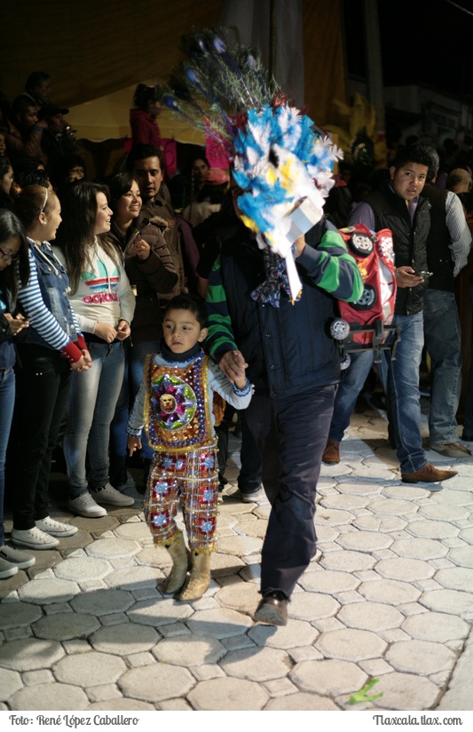 Camada Infantil Cunita del Huehue en el dia del huehue 2016, Santa Ursula Zimatepec - Foto